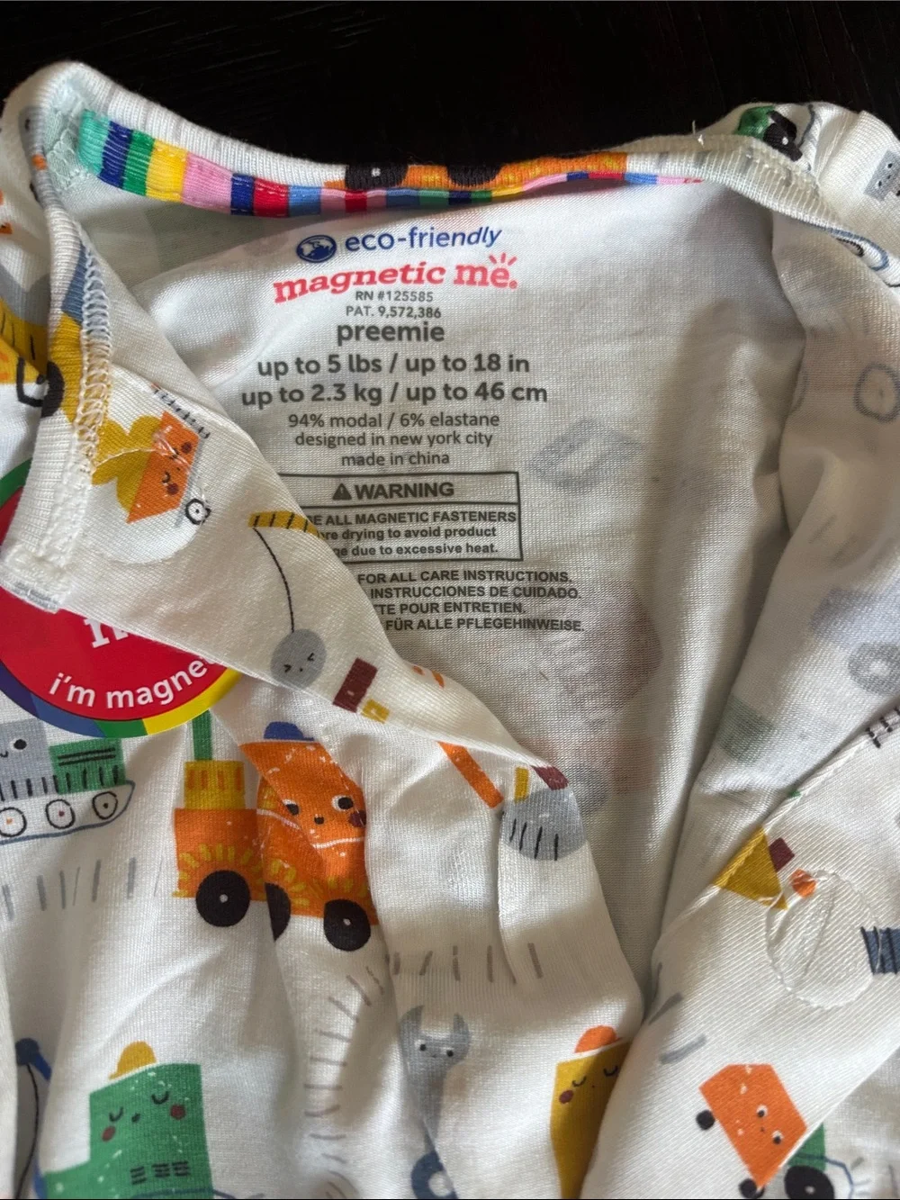 Magnetic Me Cotton Footie Pajamas
